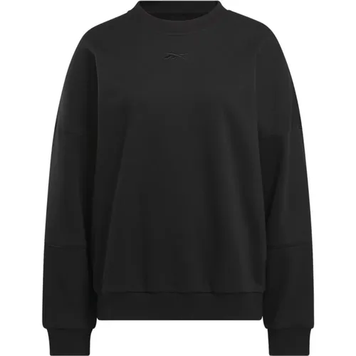 Oversized Crew Neck Sweater , Damen, Größe: S - Reebok - Modalova