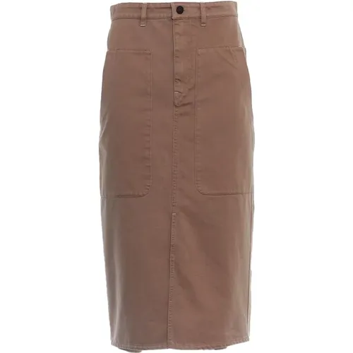 Womens Clothing Skirts Sand Ss24 , female, Sizes: M - Isabel Marant Étoile - Modalova