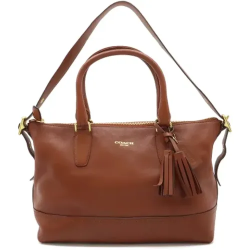 Pre-owned Leather totes , female, Sizes: ONE SIZE - Coach Pre-owned - Modalova