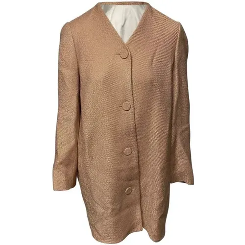 Pre-owned Fabric outerwear , female, Sizes: L - Balenciaga Vintage - Modalova
