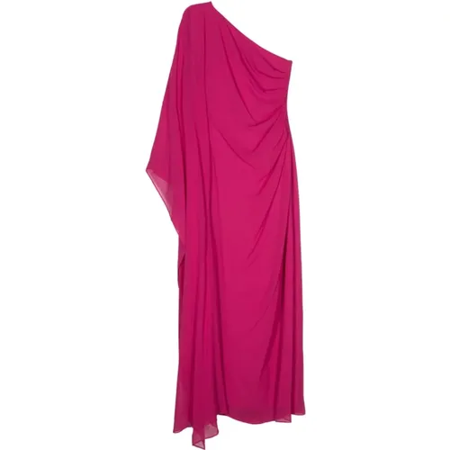 Fuchsia One Shoulder Kleid Max Mara - Max Mara - Modalova