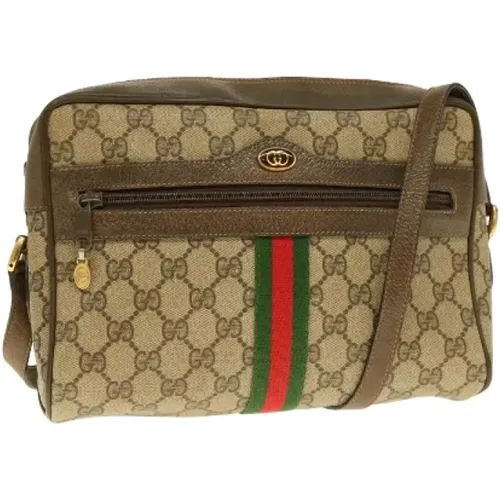 Pre-owned Canvas gucci-bags , female, Sizes: ONE SIZE - Gucci Vintage - Modalova