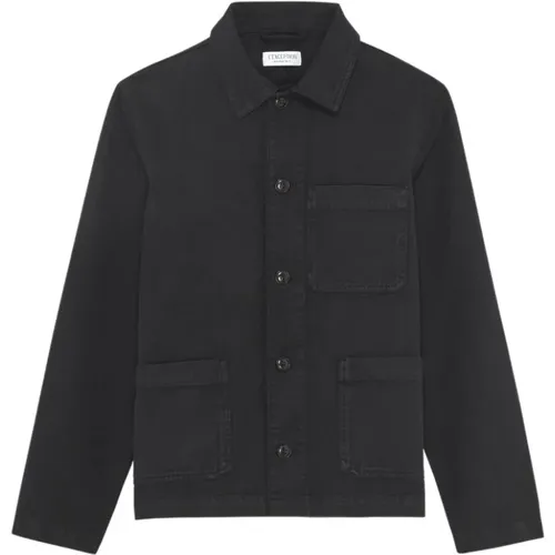 Canvas worker jacket , male, Sizes: XL, S - L'Exception Paris - Modalova