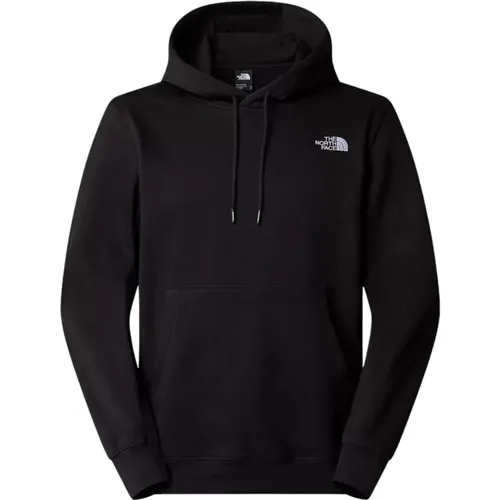 Schwarzer Hoodie mit gesticktem Logo - The North Face - Modalova