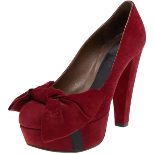 Pre-owned Wildleder heels - Marni Pre-owned - Modalova