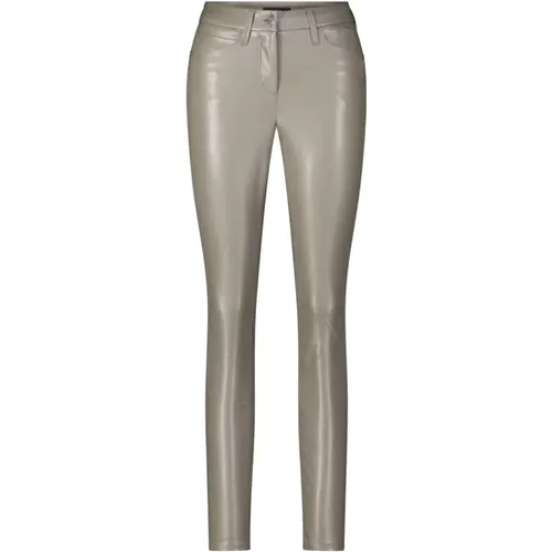 Faux Leather Skinny Pants , Damen, Größe: 2XL - CAMBIO - Modalova