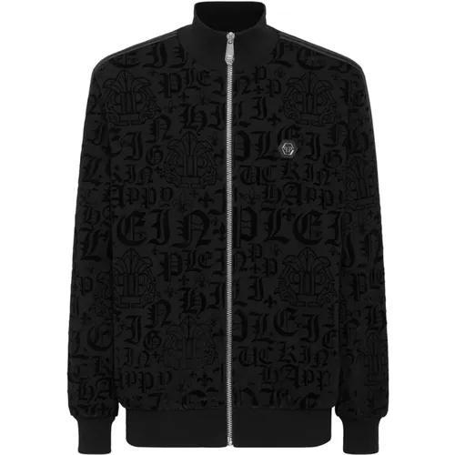 Stylish Jacket with Unique Design , male, Sizes: 2XL, L, 3XL, XL, 4XL - Philipp Plein - Modalova