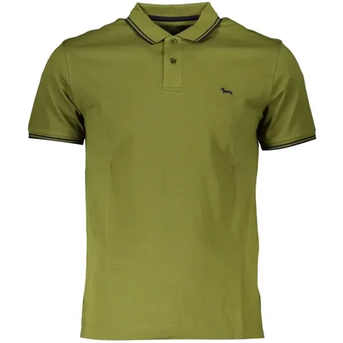 Contrast Polo Shirt , male, Sizes: XL, 3XL, M, 2XL, L, S - Harmont & Blaine - Modalova