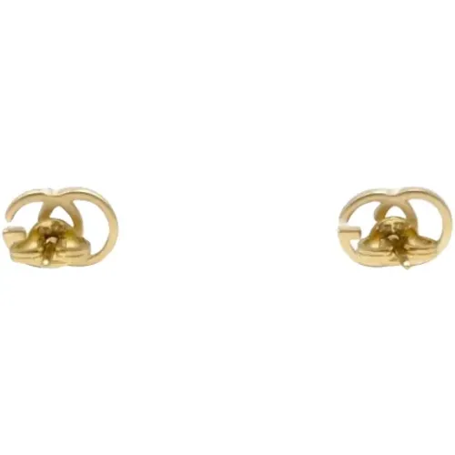 Pre-owned Gold earrings , female, Sizes: ONE SIZE - Gucci Vintage - Modalova