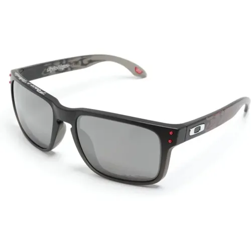 Square Frame Sunglasses Grey Lenses , unisex, Sizes: ONE SIZE - Oakley - Modalova