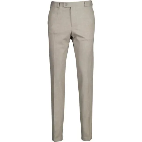 Light Brown Melange Pants , male, Sizes: XL - Zuitable - Modalova