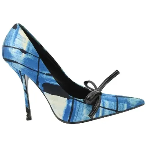 Pre-owned Fabric heels , female, Sizes: 6 UK - Prada Vintage - Modalova