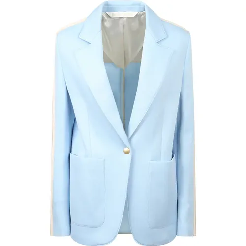 Classic Blazer for Women , female, Sizes: XS, 2XS - Palm Angels - Modalova