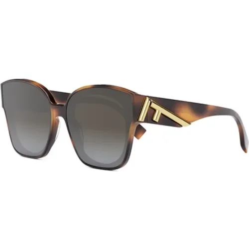 Square Sunglasses , unisex, Sizes: 63 MM - Fendi - Modalova