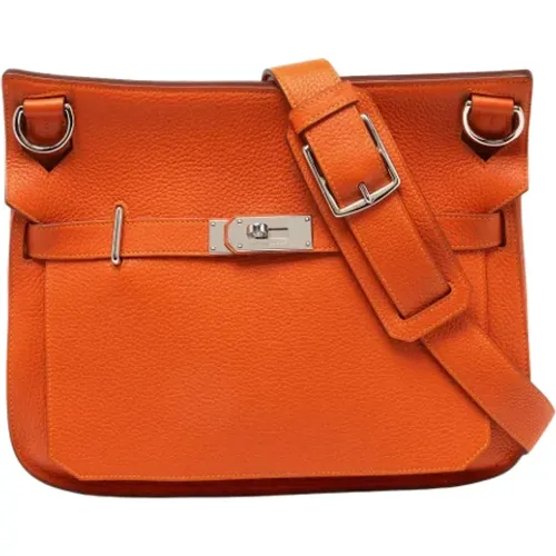 Pre-owned Leather handbags , female, Sizes: ONE SIZE - Hermès Vintage - Modalova