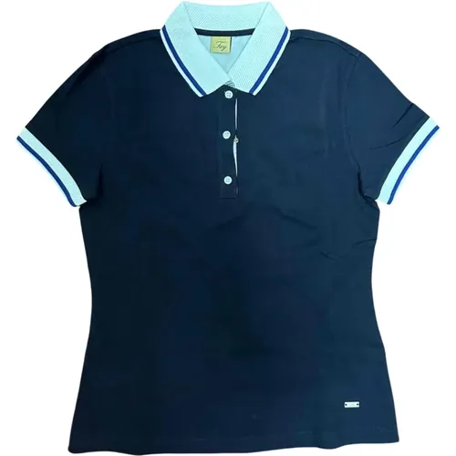 Polo Shirts , Damen, Größe: M - Fay - Modalova