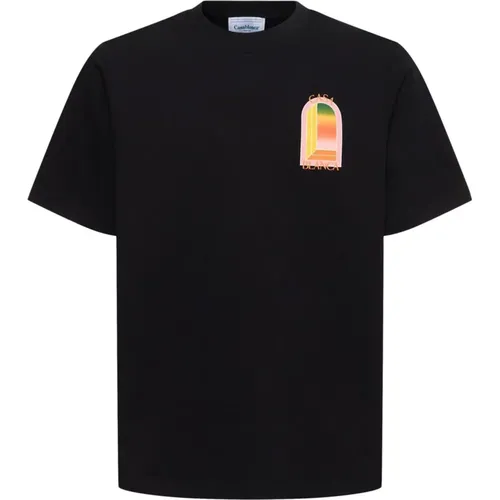 Gradient L'Arche Printed T-Shirt in , male, Sizes: 2XL - Casablanca - Modalova