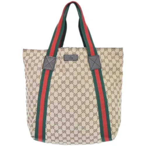 Pre-owned Canvas gucci-bags , female, Sizes: ONE SIZE - Gucci Vintage - Modalova