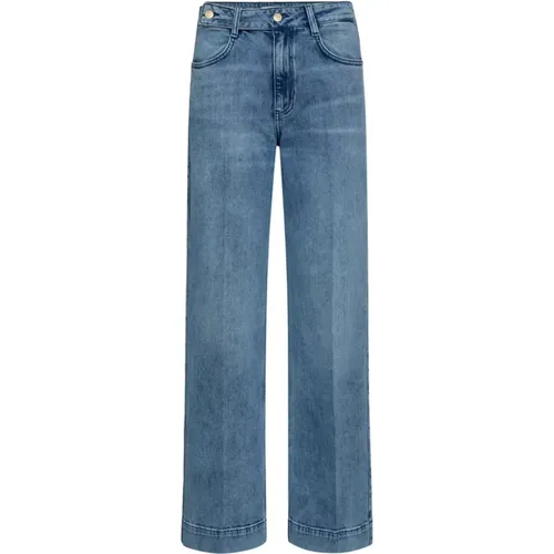 Bleach Jeans Bukser 544-Used Denim - Co'Couture - Modalova