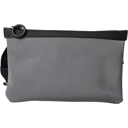 Logo Reißverschluss Taille Fanny Pack Gürtel - Dolce & Gabbana - Modalova