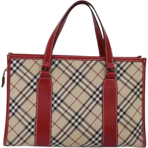 Pre-owned Canvas burberry-bags , female, Sizes: ONE SIZE - Burberry Vintage - Modalova