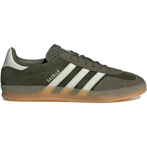 Retro-Stil Gazelle Indoor Sneaker , Herren, Größe: 42 EU - adidas Originals - Modalova