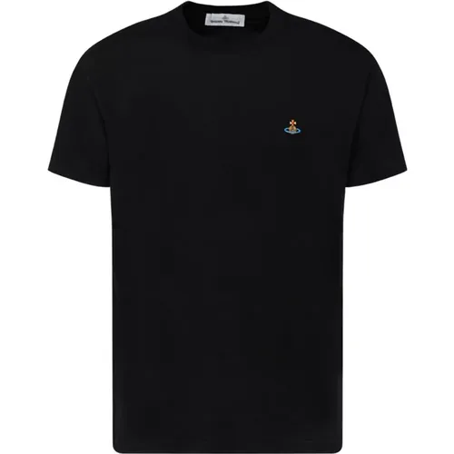 Schwarze T-Shirts und Polos von , Herren, Größe: 2XL - Vivienne Westwood - Modalova