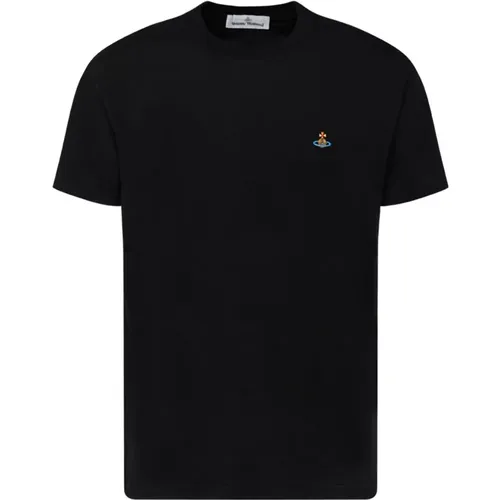 Schwarze T-Shirts und Polos von , Herren, Größe: S - Vivienne Westwood - Modalova
