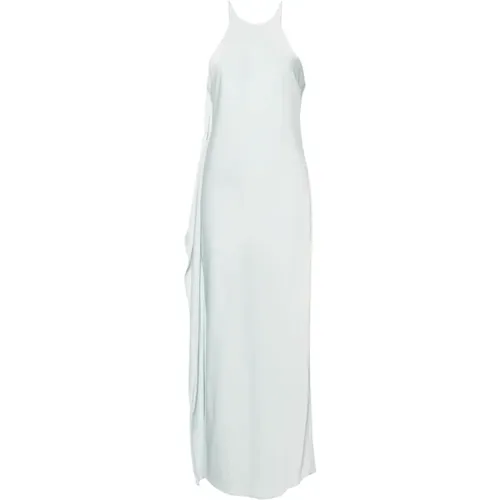 Graues Kleid für Frauen SS24,Maxi Dresses,Elegantes Kleid für Besondere Anlässe - Calvin Klein - Modalova