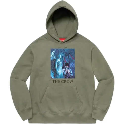 Limited Edition Hooded Sweatshirt Light Olive , male, Sizes: M, L, XL - Supreme - Modalova