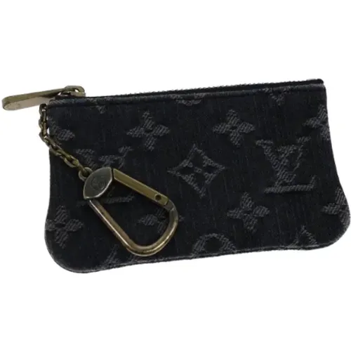 Pre-owned Denim wallets , female, Sizes: ONE SIZE - Louis Vuitton Vintage - Modalova