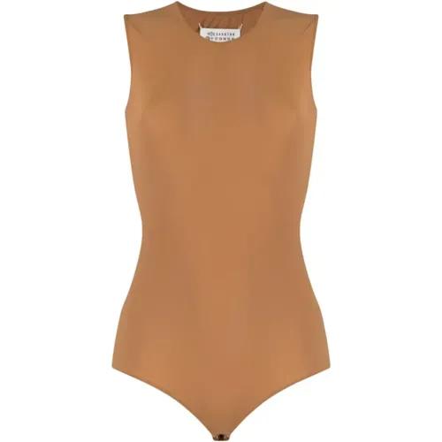 Terra Sleeveless Bodysuit , female, Sizes: S, 3XS, M, XS - Maison Margiela - Modalova