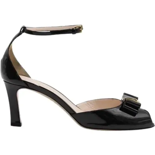 Pre-owned Leather heels , female, Sizes: 6 1/2 UK - Bally Pre-owned - Modalova