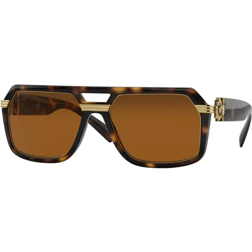 Medusa Icon Sunglasses , male, Sizes: 58 MM - Versace - Modalova