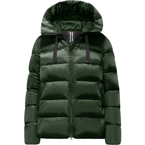 Bright Nylon Down Jacket , female, Sizes: XS, XL, 2XL, 3XL - BomBoogie - Modalova