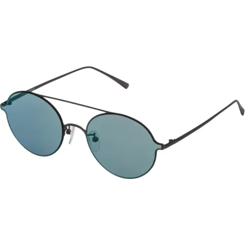 Stilvolle Graue Metallsonnenbrille - Zadig & Voltaire - Modalova