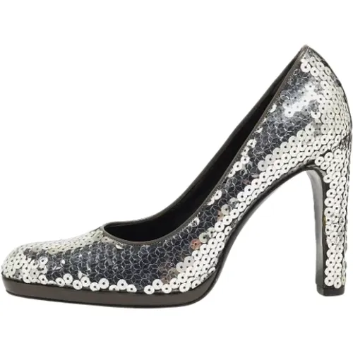 Pre-owned Fabric heels , female, Sizes: 4 UK - Miu Miu Pre-owned - Modalova