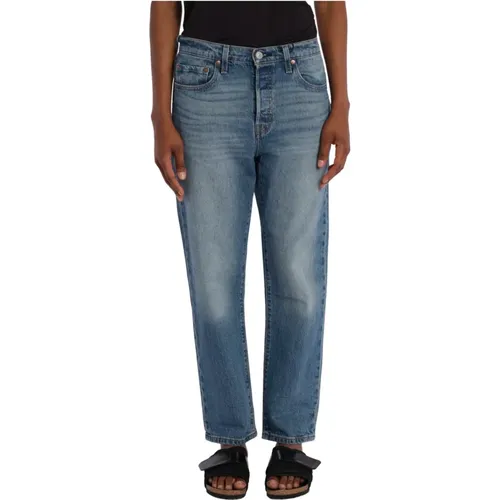 Levi's, Blaue Denim Hose Klassisch 501 , Damen, Größe: W24 - Levis - Modalova