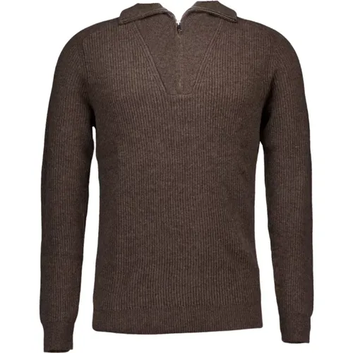 Dunkelbrauner Pullover Sweater - Profuomo - Modalova