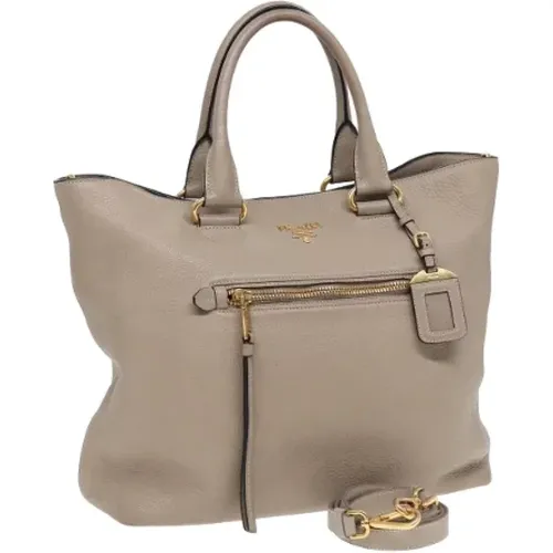 Pre-owned Leather totes , female, Sizes: ONE SIZE - Prada Vintage - Modalova