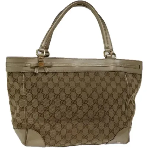 Pre-owned Canvas gucci-bags , female, Sizes: ONE SIZE - Gucci Vintage - Modalova