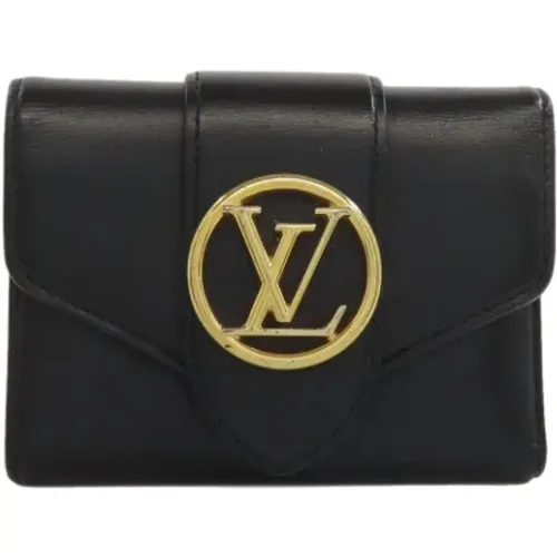 Pre-owned Leather wallets , female, Sizes: ONE SIZE - Louis Vuitton Vintage - Modalova