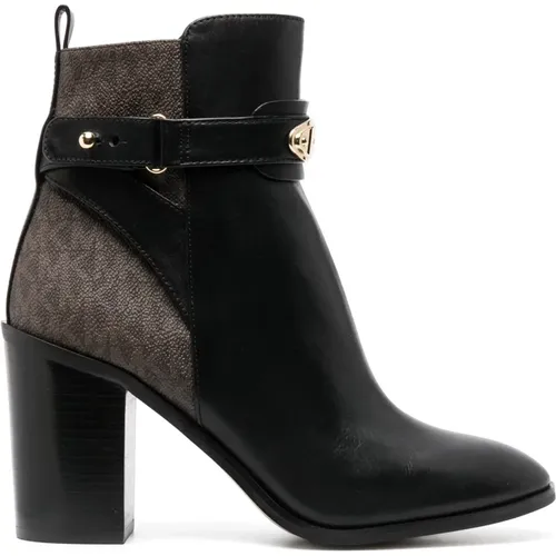 Heeled Bootie Ankle Boots , female, Sizes: 4 UK, 6 UK, 7 UK, 3 UK, 4 1/2 UK, 5 UK, 5 1/2 UK - Michael Kors - Modalova