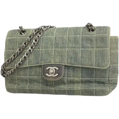 Pre-owned Denim chanel-bags , female, Sizes: ONE SIZE - Chanel Vintage - Modalova