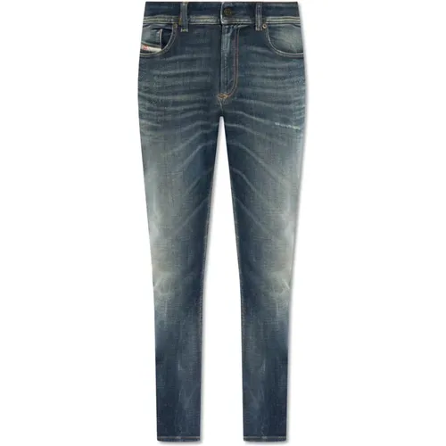 Grey Beige 1979 Sleenker Skinny Jeans , male, Sizes: W30, W32, W36, W34, W31 - Diesel - Modalova