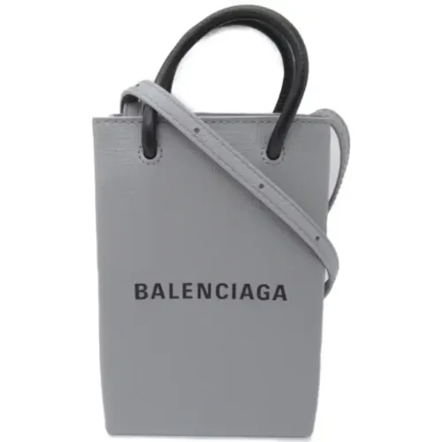 Pre-owned Leather shoulder-bags , female, Sizes: ONE SIZE - Balenciaga Vintage - Modalova