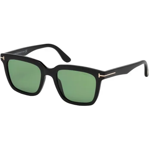 Green Marco-02 Sunglasses , male, Sizes: 53 MM - Tom Ford - Modalova