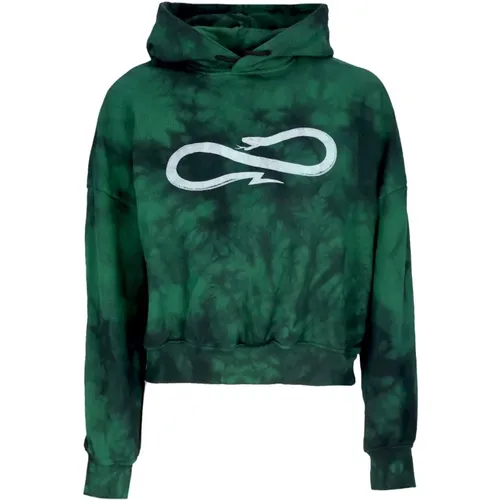 Tie Dye Cropped Hoodie Propaganda - Propaganda - Modalova