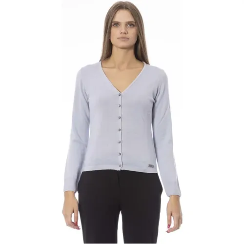 Zeitlose Eleganz Cardigan , Damen, Größe: S - Baldinini - Modalova