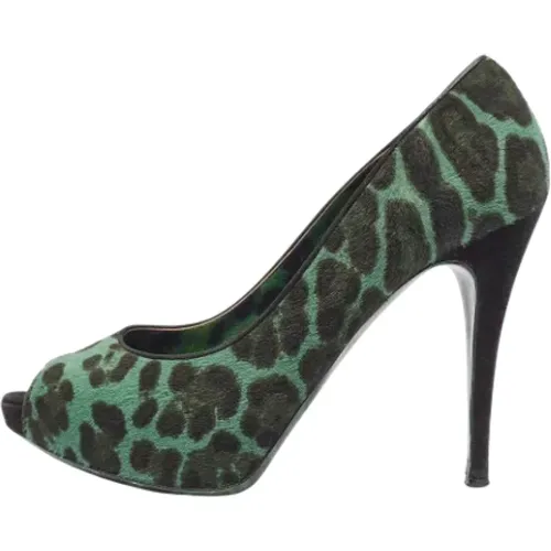Pre-owned Fabric heels , female, Sizes: 8 UK - Dolce & Gabbana Pre-owned - Modalova